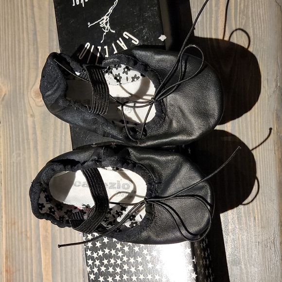 Capezio Full Sole Leather Daisy Shoe - 205T - Picture 5 of 10